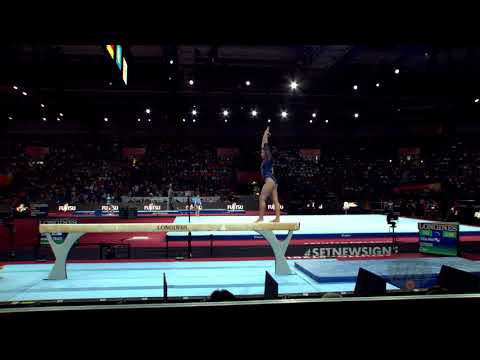 GODOY Cloe (PAN) - 2019 Artistic Worlds, Stuttgart (GER) - Qualifications Balance Beam