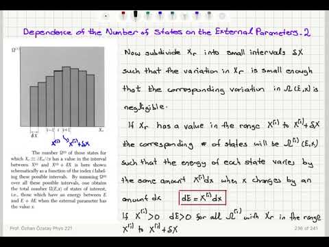 Week 9-10 Dependence of the Number of States on the External Parameters-2