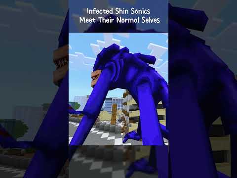 Infected Shin Sonic Have an Unexpected Power 💀 #shorts