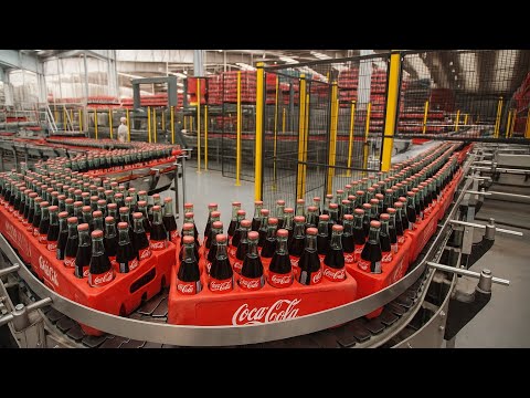 How Coca-Cola Is Made in the Factory 🥤 | Inside Coca-Cola Bottling Plant