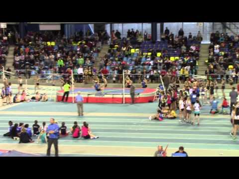 2016 02 14 Indoor KAA Gent 4x200m met AC Break cadetten meisjes1