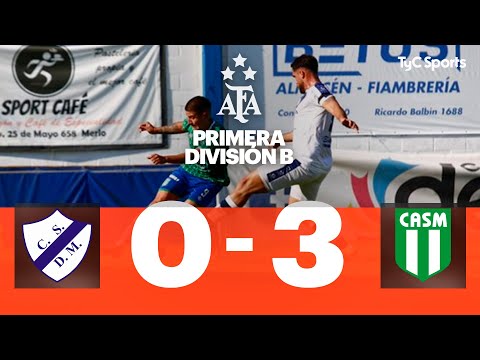 Deportivo Merlo 0-3 San Miguel | Primera División B | Fecha 11 (Apertura)