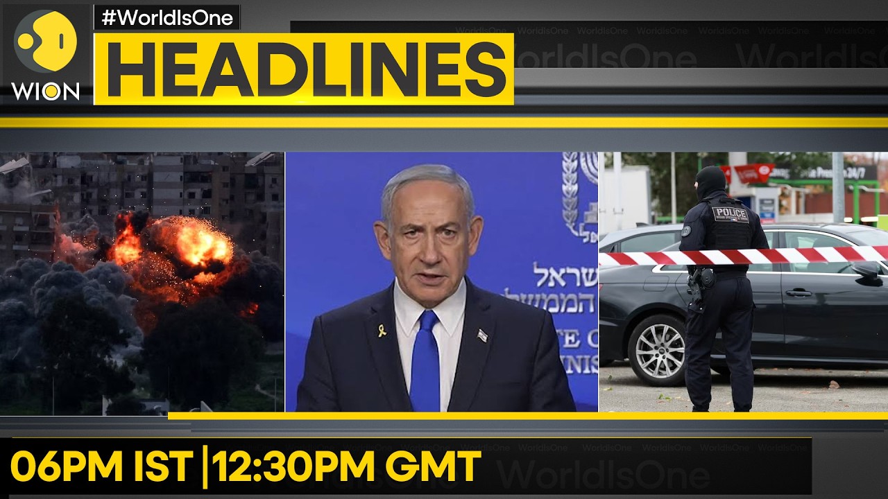 Paris Shooting: 1 Killed, Four Injured | Netanyahu: Prearing Closure of West Bank | WION Headlines
