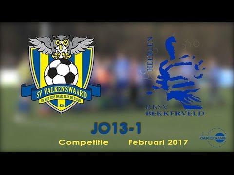 SV Valkenswaard JO13-1 Bekkerveld Februari 2017