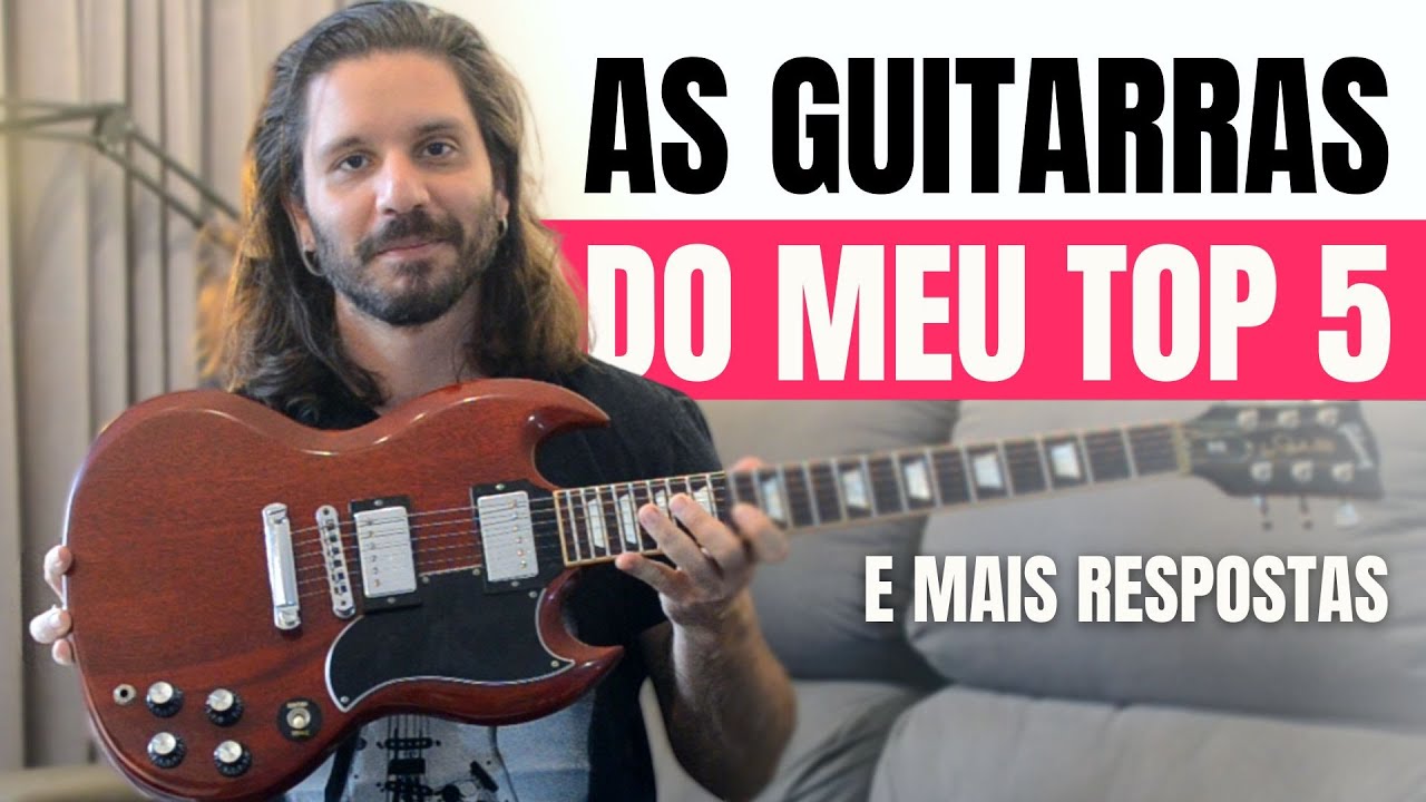 Top 5 MELHORES guitarras | começando na teoria musical | onde comprar equipamento e +