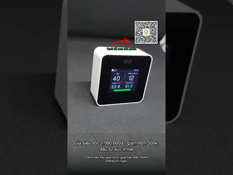 MÁY ĐO CHẤT LƯỢNG KHÔNG KHÍ DAVINCI SMART AIR GIÁ CỰC SỐC CHỈ 1.990.000Đ - GIẢM TỪ 2.507.400Đ