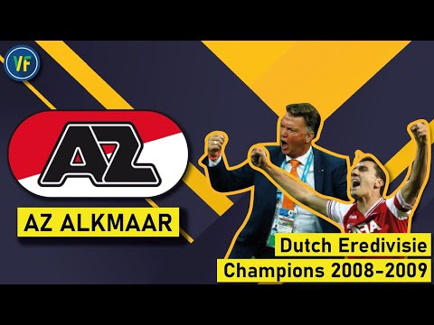 AZ ALKMAAR: Dutch Eredivisie CHAMPIONS 2008-2009