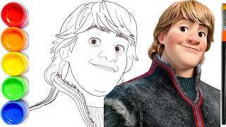 Download lagu How to Draw Frozen | Drawing Kristoff | Disney Frozen 2 mp3