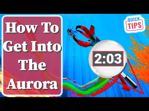Subnautica - How To Get Into The Aurora - The Entrance For The Aurora Subnautica