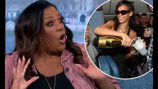 Alison Hammond reveals she once met pop superstar Rihanna on a flight after her broken seat led cabi