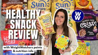 Healthy Snack Review | Trying New Healthy Low Point Foods | WeightWatchers Points, Calories & Macros