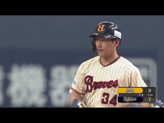 【1回裏】バファローズ・吉田正 外角球をうまく打った先制タイムリーヒット!! 2019/5/30 B-H