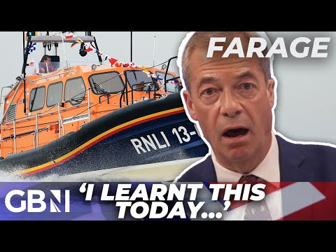 Migrants: 'French Navy ALLOW illegals to travel into Britain on boats' | Nigel Farage