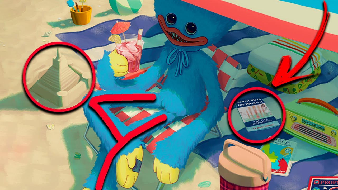 🚨Vilão com ASAS!? Todos SEGREDOS escondidos na Nova Imagem de POPPY PLAYTIME 4! ARG resolvido!