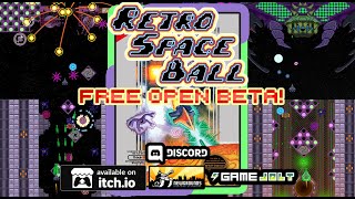 Indie Game Combines Shoot Em' Up and Pinball!! Retro Space Ball beta footage!