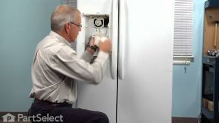 Refrigerator Repair: Replacing the Recess Door Spring (GE Part # WR02X10585)