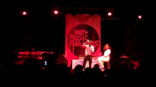 Luke James! performs old school medley