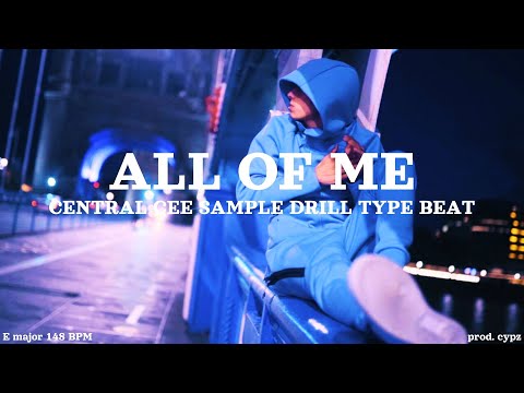 [FREE] Central Cee x Prinz x Sample Drill Type Beat 2024 - "ALL OF ME" | emotional