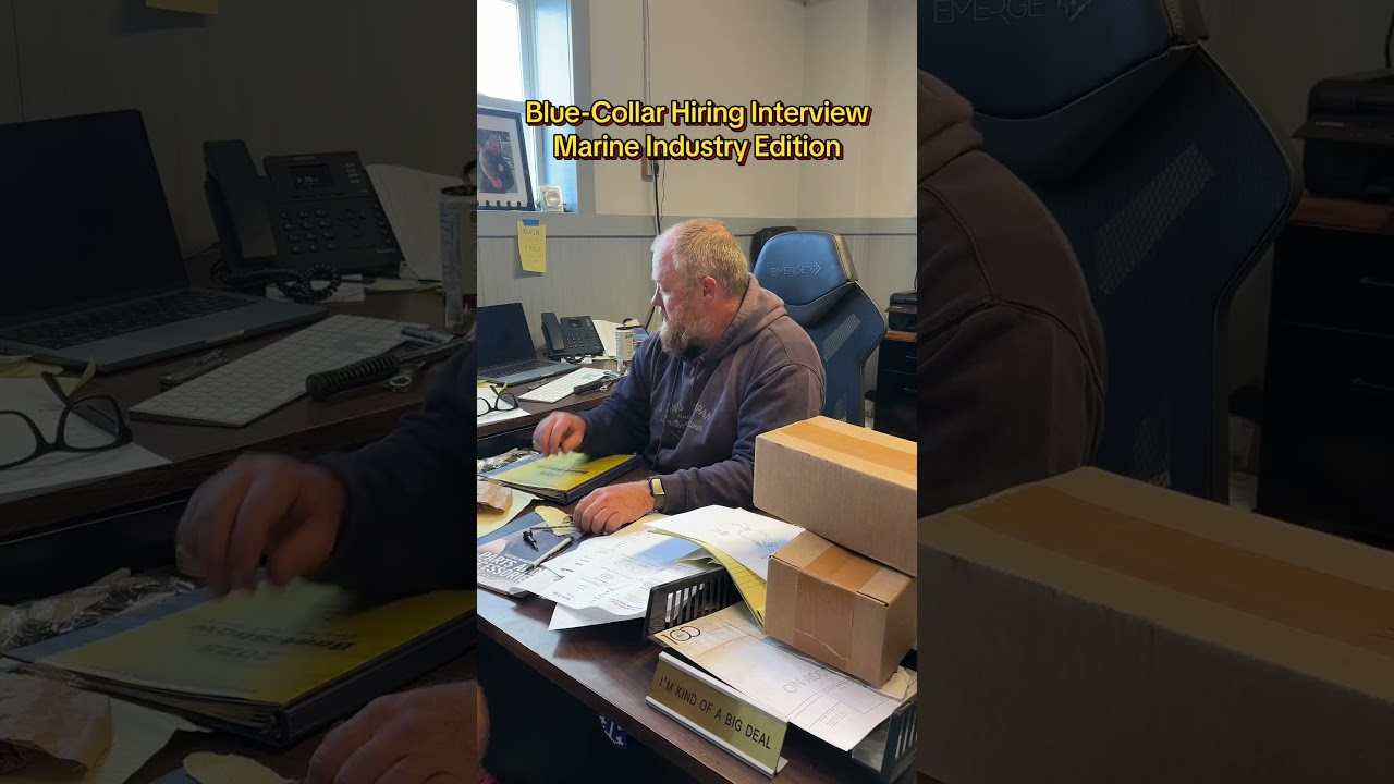 Blue Collar Hiring: get a job in the marine business. Simple and fun. #boating #fishing #lakelife