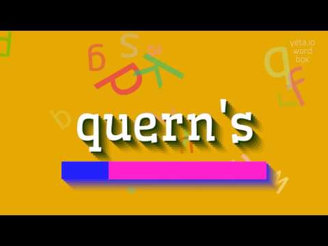 QUERN'S - HOW TO PRONOUNCE IT? #quern's