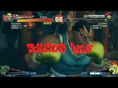 Street Fighter 4 » Keyboard Balrog • Fun Moment Vs Akuma