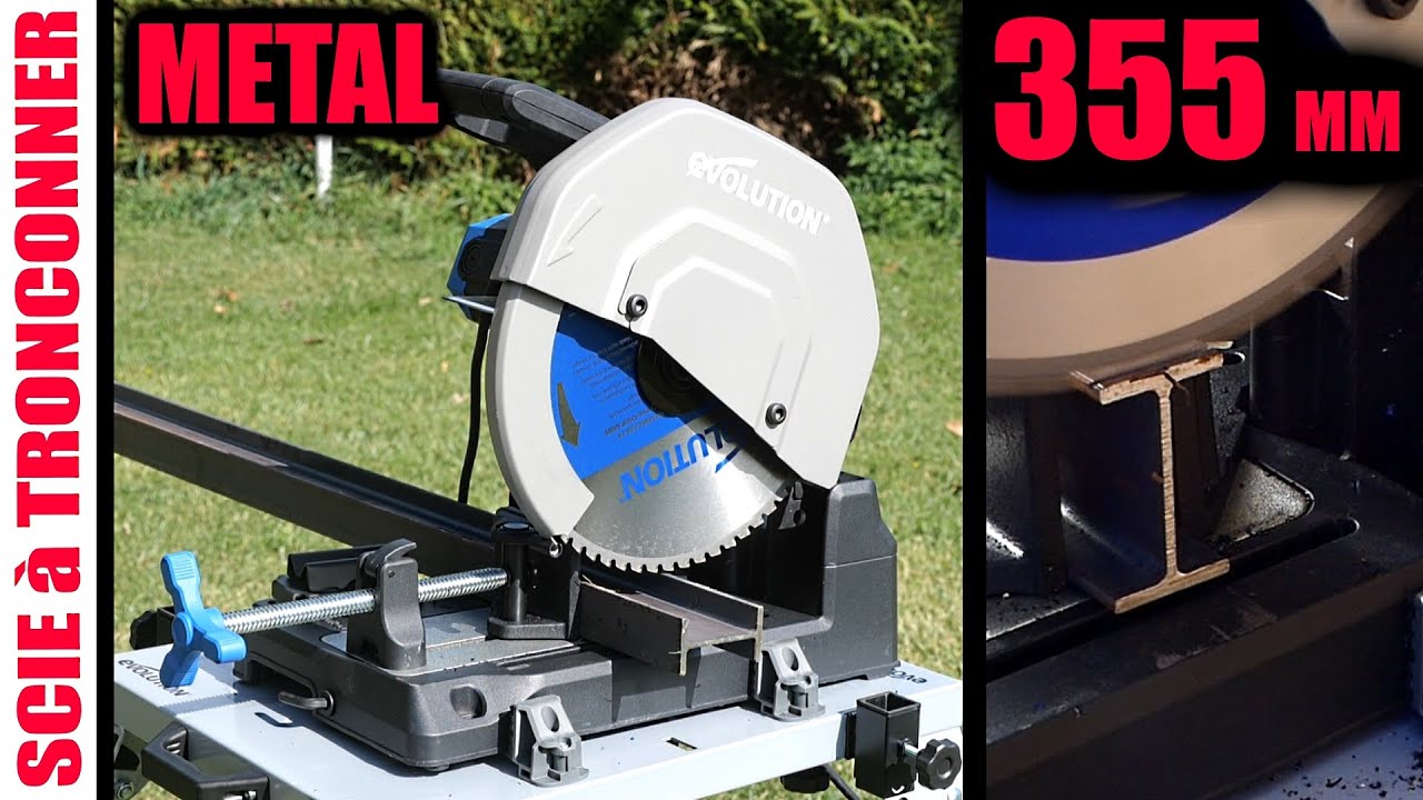 Tronçonneuse a metaux