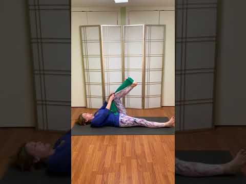 Osteoporosis Exercises: Leg Stretches with Resistance Bands for Stronger Bones