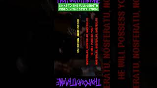 WRATHAOKE - Hellwitch - Nosferatu (Karaoke, 1990)