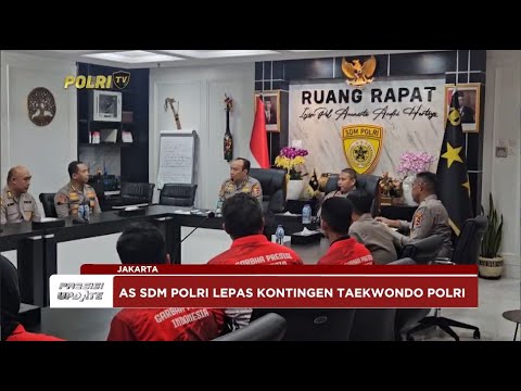 PRESISI UPDATE : PELEPASAN KONTINGEN TAEKWONDO POLRI 31/07/24