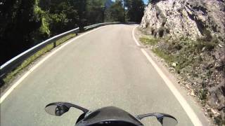 preview picture of video 'Motorcycle ride from Sembrancher to the Col des Planches, CH'