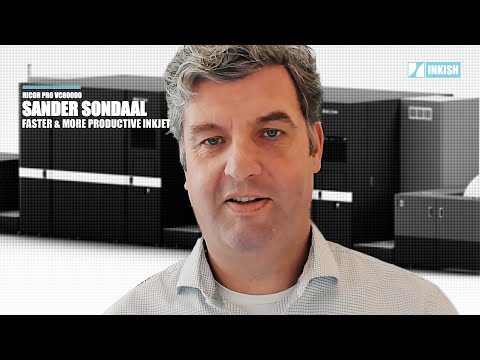 RICOH Pro™️ VC80000 · 50% Faster & More Productive · Sander Sondaal · RICOH