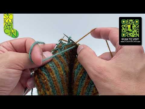 Blip Free Centred Double Decrease With Set Up — A Sockmatician Tutorial
