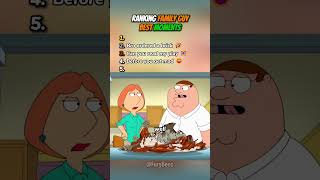 Ranking Family Guy Best Moments