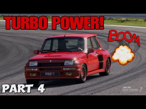 GRAN TURISMO 7 Gameplay Walkthrough Part 4 | TURBO POWER!!! | PS5 60fps