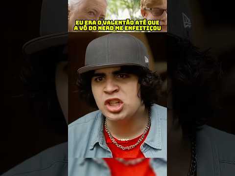 Eu era o valentão mais durão até que a vó do nerd me enfeitiçou #filme #shorts