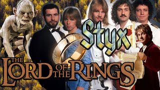 Styx sings Lord Of The Rings EXTENDED VERSION LOTR footage