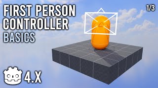 Godot  4.X : Ultimate First Person Controller Tutorial ( 2023 )