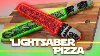 Star Wars Jedi & Sith French Bread LIGHTSABER PIZZA! Use the Fork, Luke! | WIP?