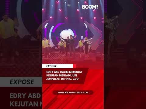 Wow! Lama tak nampak Edry muncul di kaca tv sejak beliau berpindah ke luar negara 😍 #boom #edry