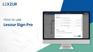 How to Sign Contracts Using Lexzur Sign Pro | LEXZUR