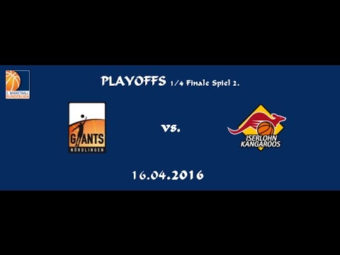 Playoffs 1/4 Finale Spiel 2. Giants - Iserlohn Kangaroos