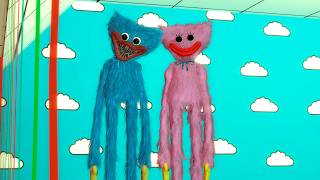 I Found HUGGY WUGGY AND KISSY MISSY IN BACKROOMS THE LEVEL FUN | Garry's Mod | Poppy Playtime