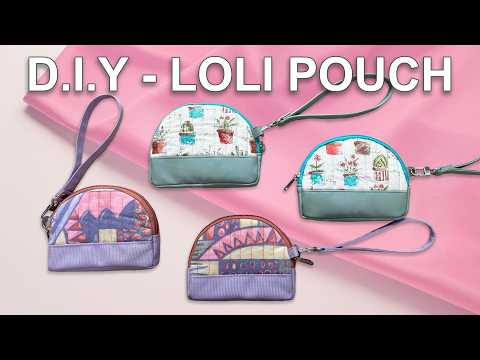 DIY - Loli Pouch - Step by step tutorial with FREE PDF pattern