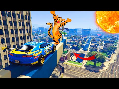 PARKOUR SÚPER COLORIDO!! FINAL MUY TENSO!! ~ GTA 5 ONLINE