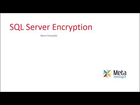 Sql Server Encryption Part 1