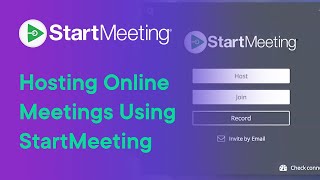 StartMeeting video
