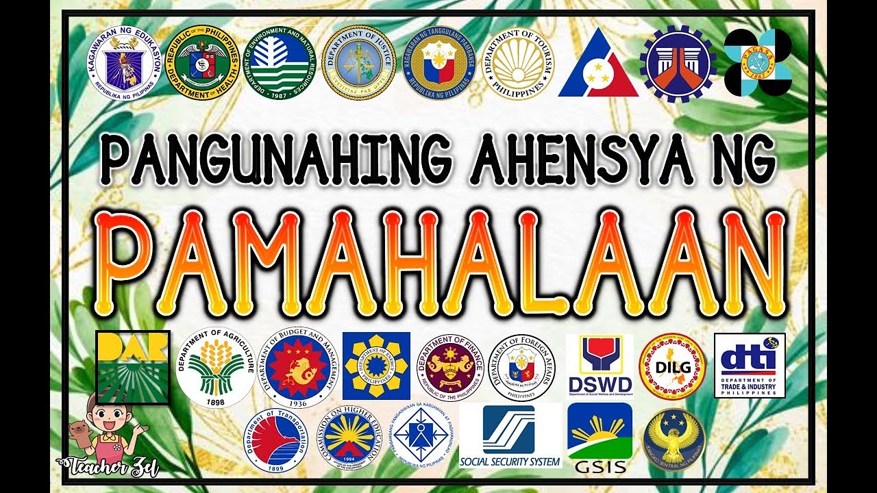 PANGUNAHING AHENSYA NG PAMAHALAAN