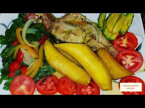 Kòman mwen fè pwason gwo sèl ak bannann jon🇭🇹