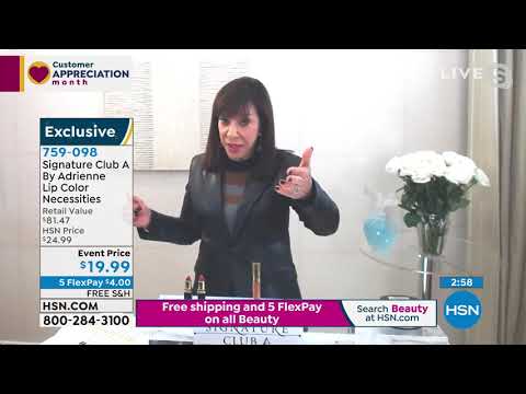 Signature Club A By Adrienne Lip Color Necessities