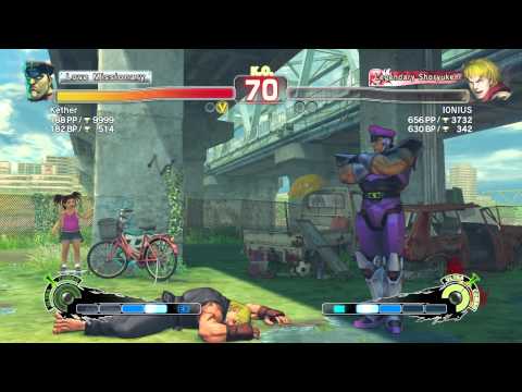 Kether (M.Bison) Vs IONIUS (Ken) Ranked Match 06-08-11